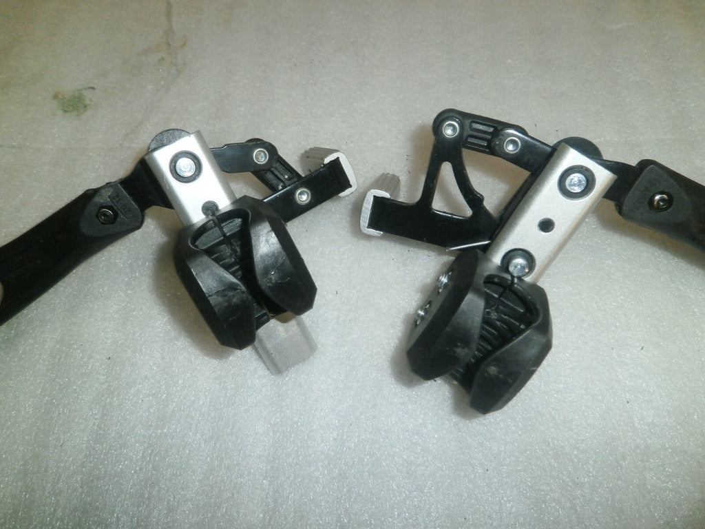 Wheel Locks Wheelchair Long Hand Brake Pull Push Assembly Pair Left Right