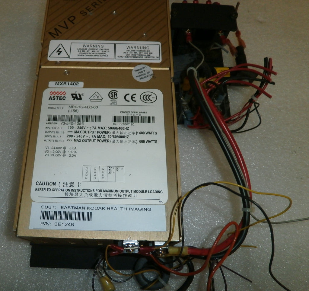 AMTEC POWER SUPPLY MVP SERIES MP4-1Q-4LQ-00 (-456) FROM KODAK DIRECT VIEW CR850