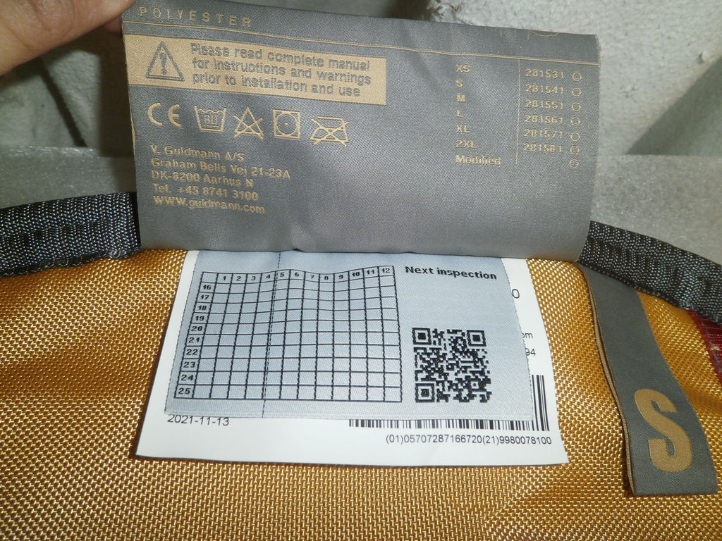 GULDMANN 2021 PATIENT SLING ACTIVE MICRO PLUS SMALL SIZE GOOD CONDITION