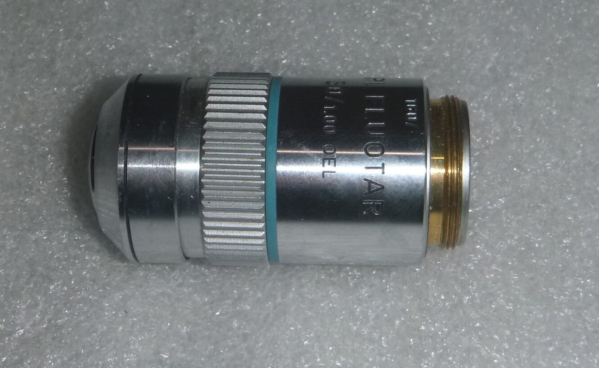 Leitz Wetzlar Germany 519693/ 160/- NPL Fluotar 50/1.00 OEL - Microscope lens