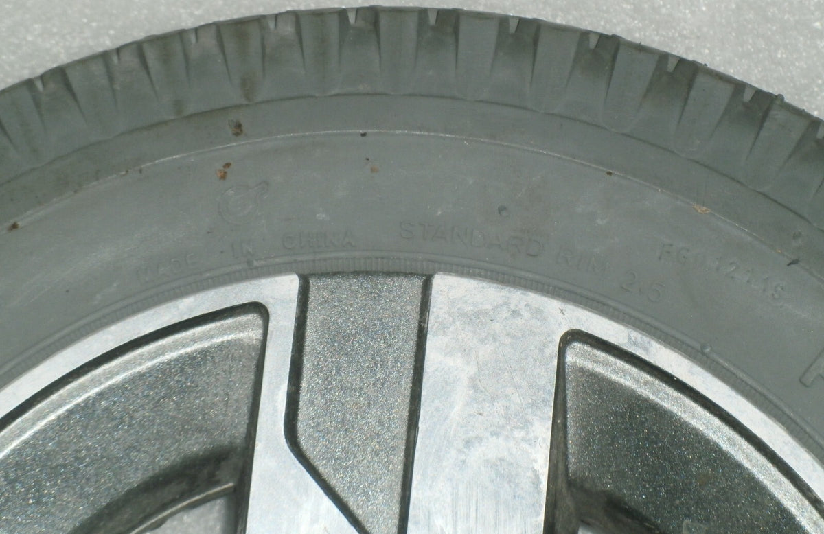 SET OF 2 QUANTUM Q6 EDGE WHEELS PRIMO POWERTRAX 3.00-8 VERY GOOD CONDITION