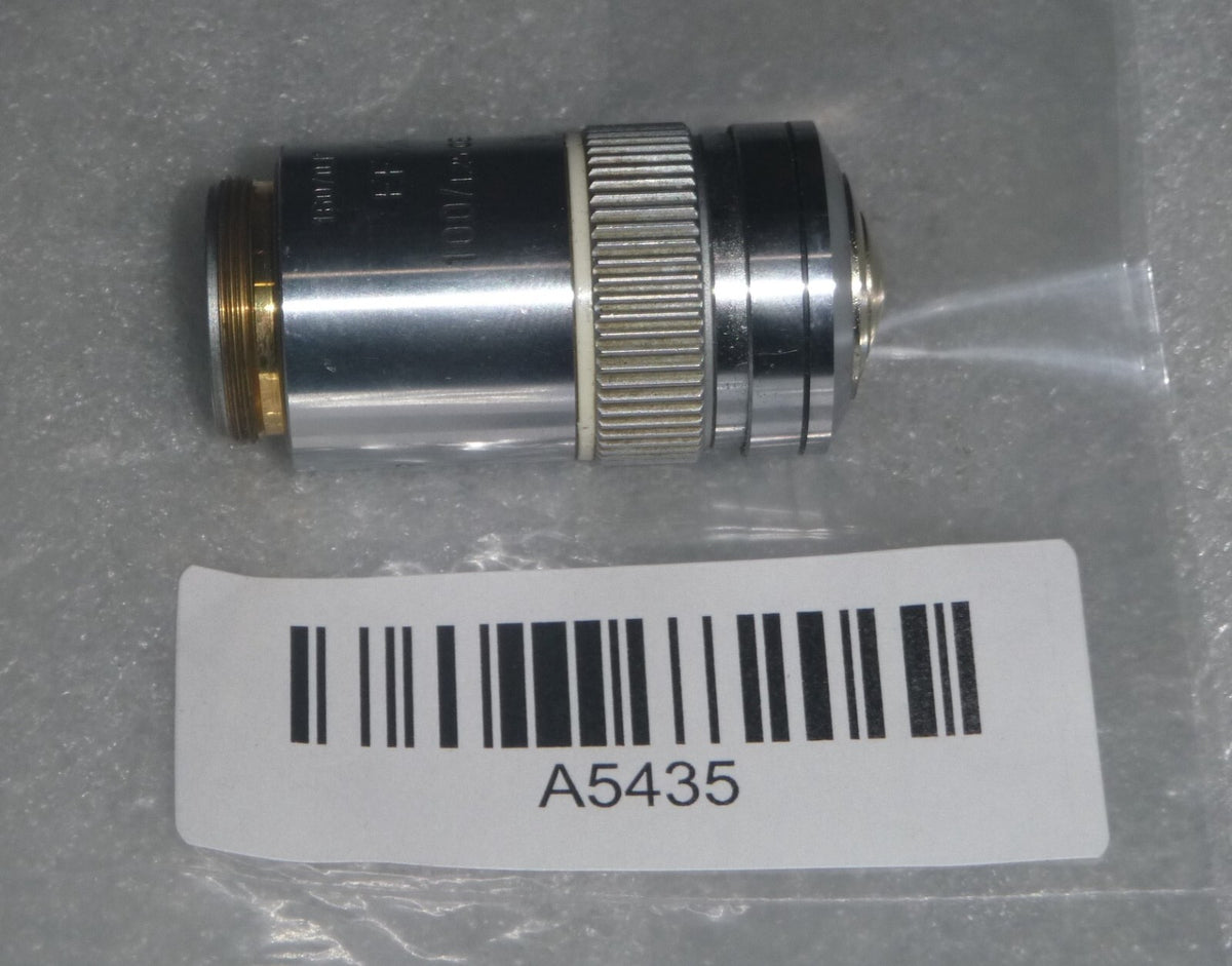 LEITZ WETZLAR GERMANY 519804/ EF 100X/1.25 OEL 160/0.17 MICROSCOPE OBJECTIVE
