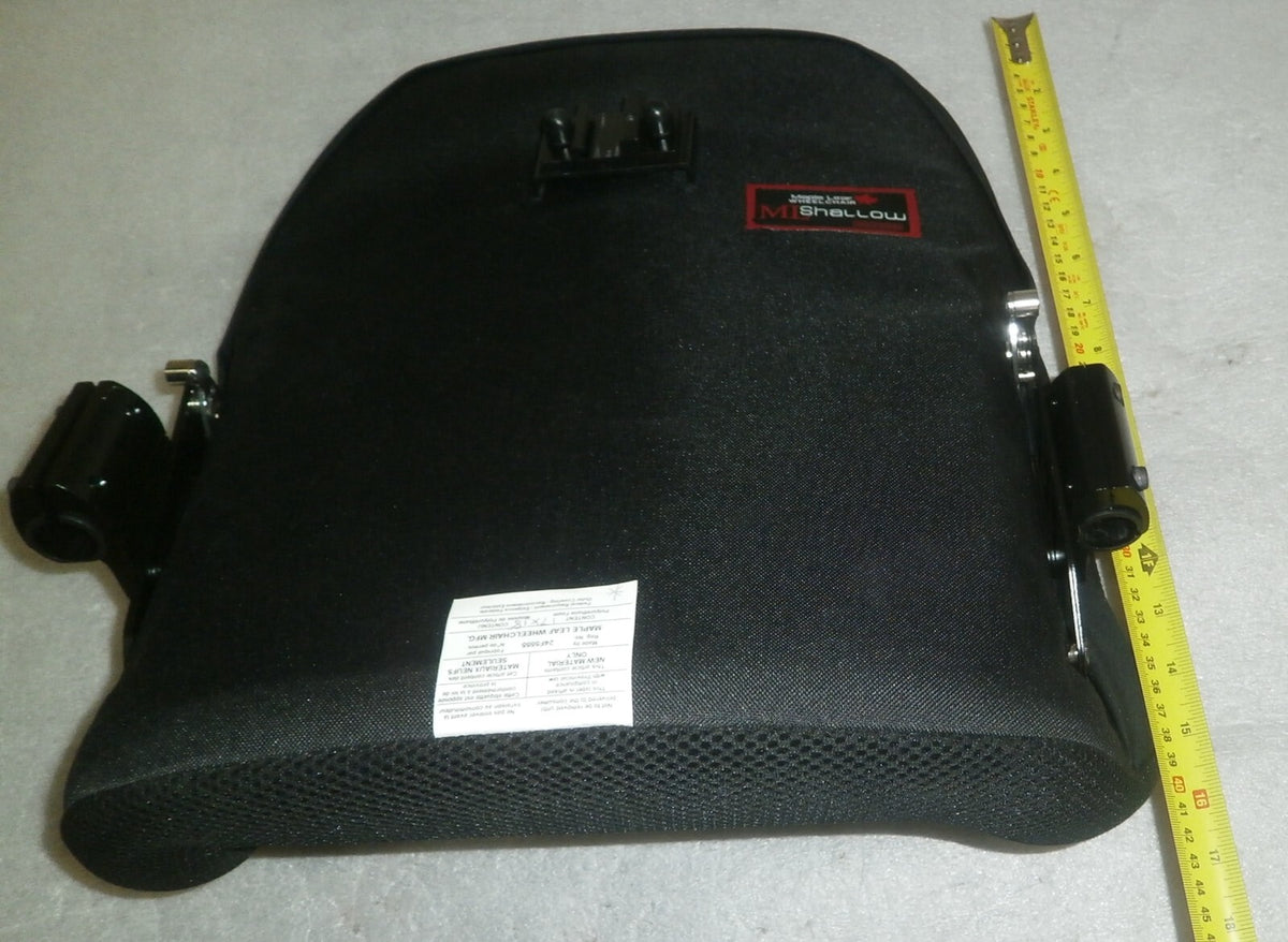 MAPLE LEAF ML SHALLOW WHEELCHAIR BACK 24F5555 SIZE 17x18" W/ ACCESSORIES