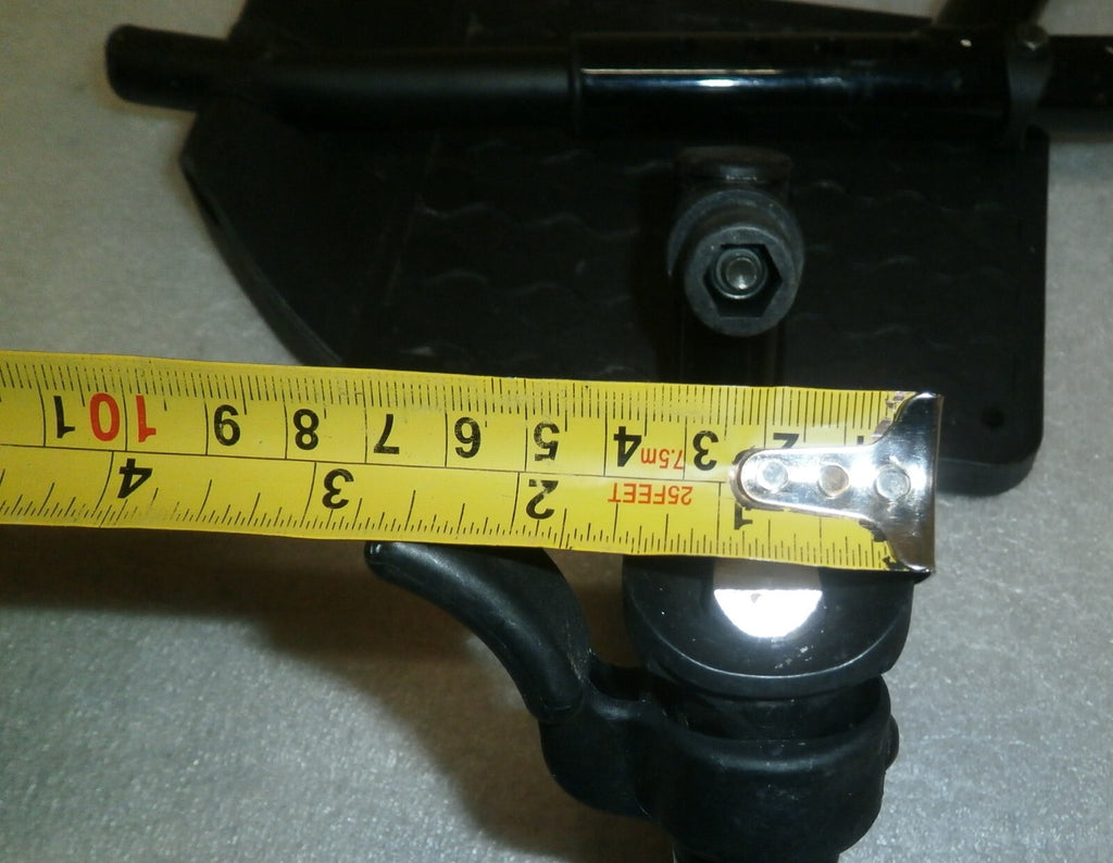 SET OF 2 WHEELCHAIR FOOT REST FRAMES DIMENSION AS PHOTO