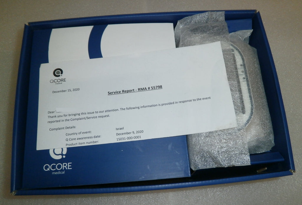 QCORE Sapphire multi therapy pump with accessories (has bad battery)