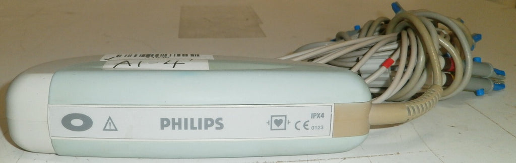 Philips 453564076881 M5042 IPX4 Page writer ECG Module with Lead Cables
