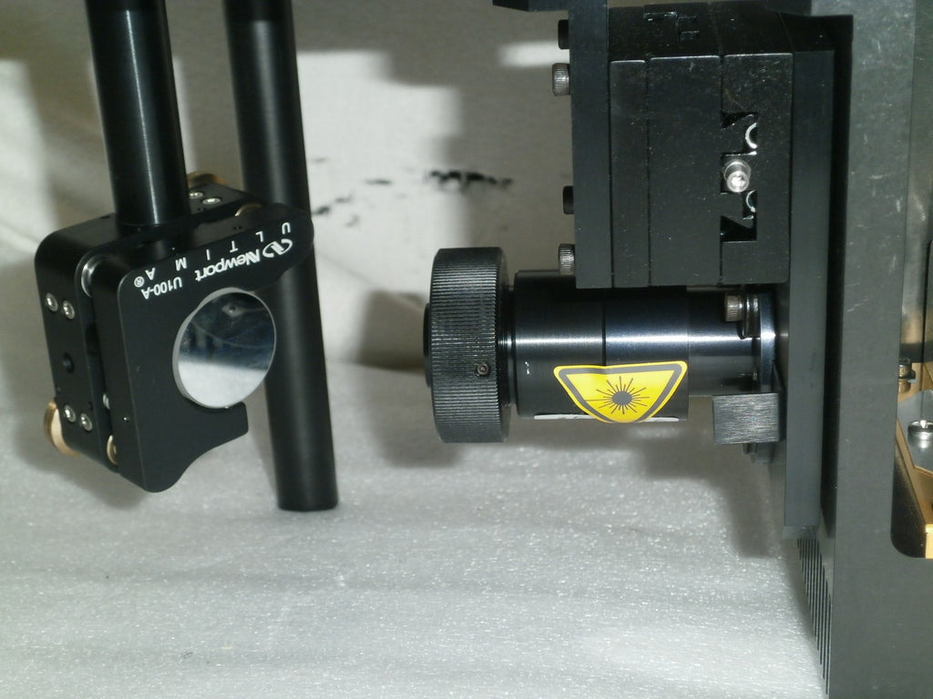A7153 COHERENT 488-20 LASER HEAD WITH NEWPORT U100-A 333344 USED GOOD CONDITION