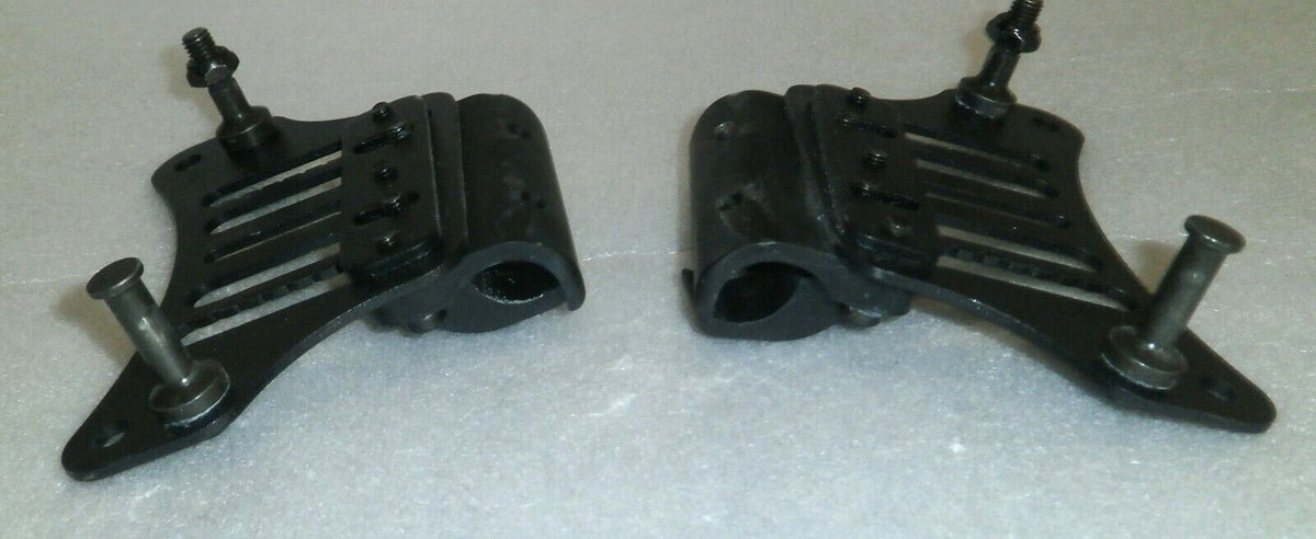 SET OF WHEELCHAIR BACK SUPPORT BRACKET