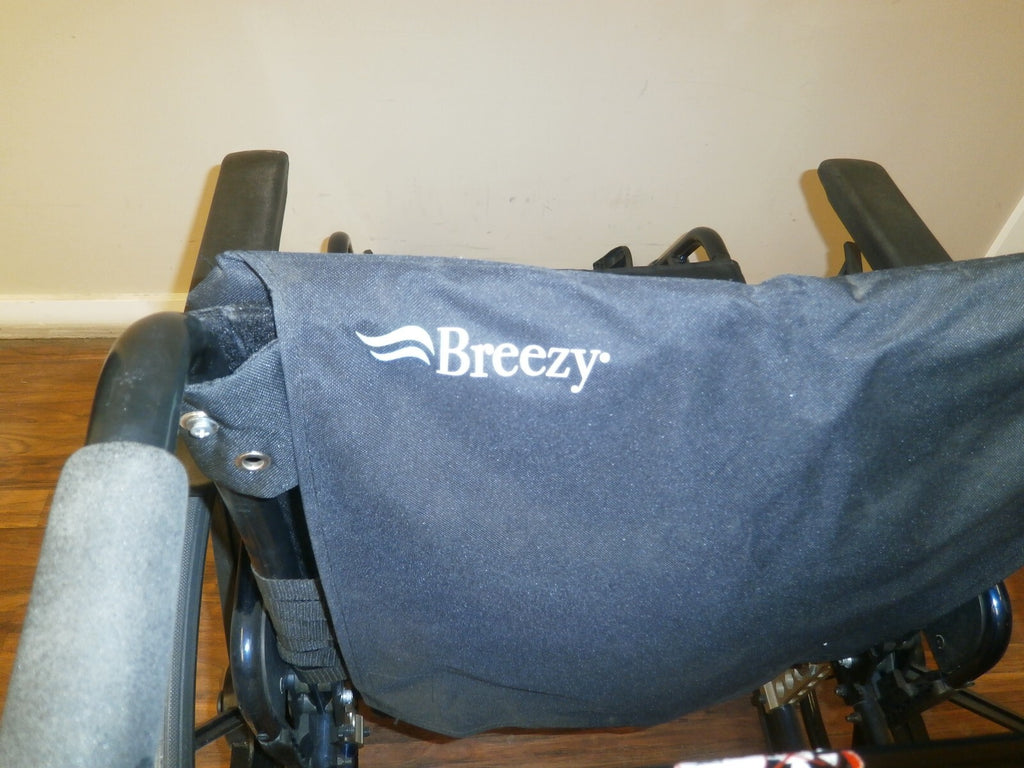 20 INCH INVACARE ATO MYON FOLDING WHEELCHAIR P/N 1193301 GOOD CONDITION