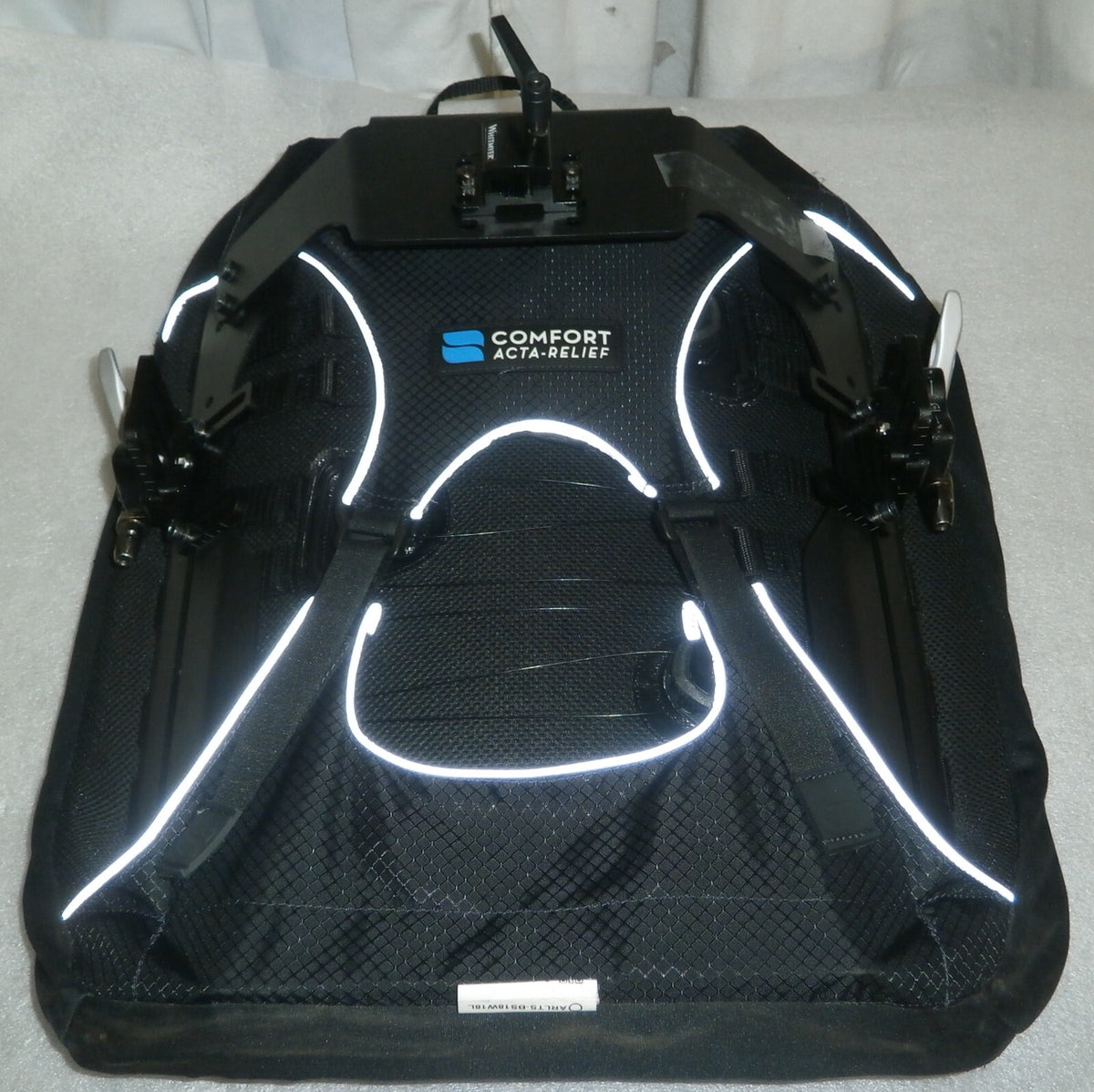 16" Comfort Acta-Relief Wheelchair Back Cushion with Cover (No mounting bracket)