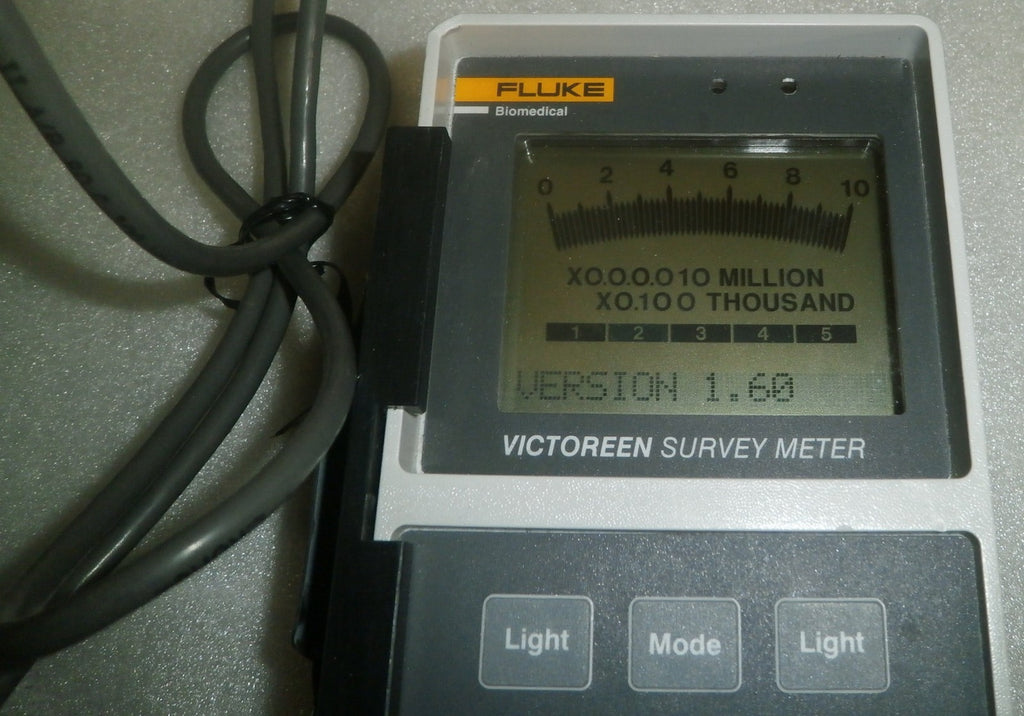 Fluke Victoreen Survey Meter 190N-SI With RP-N Chamber