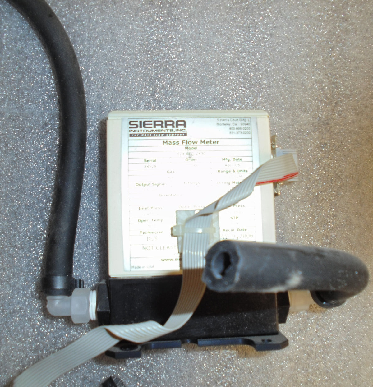 TOP-TRAK SIERRA MASS FLOW METER 824-RFQ-2430