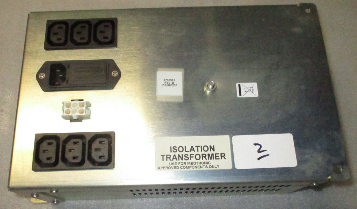 MEDTRONIC Medical ISOLATION TRANSFORMER 9733361 ISC 080207 REV C