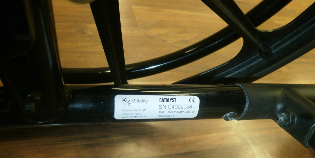 KI MOBILITY C4 4C WHEELCHAIR WITH SEAT WIDTH 17 INCH