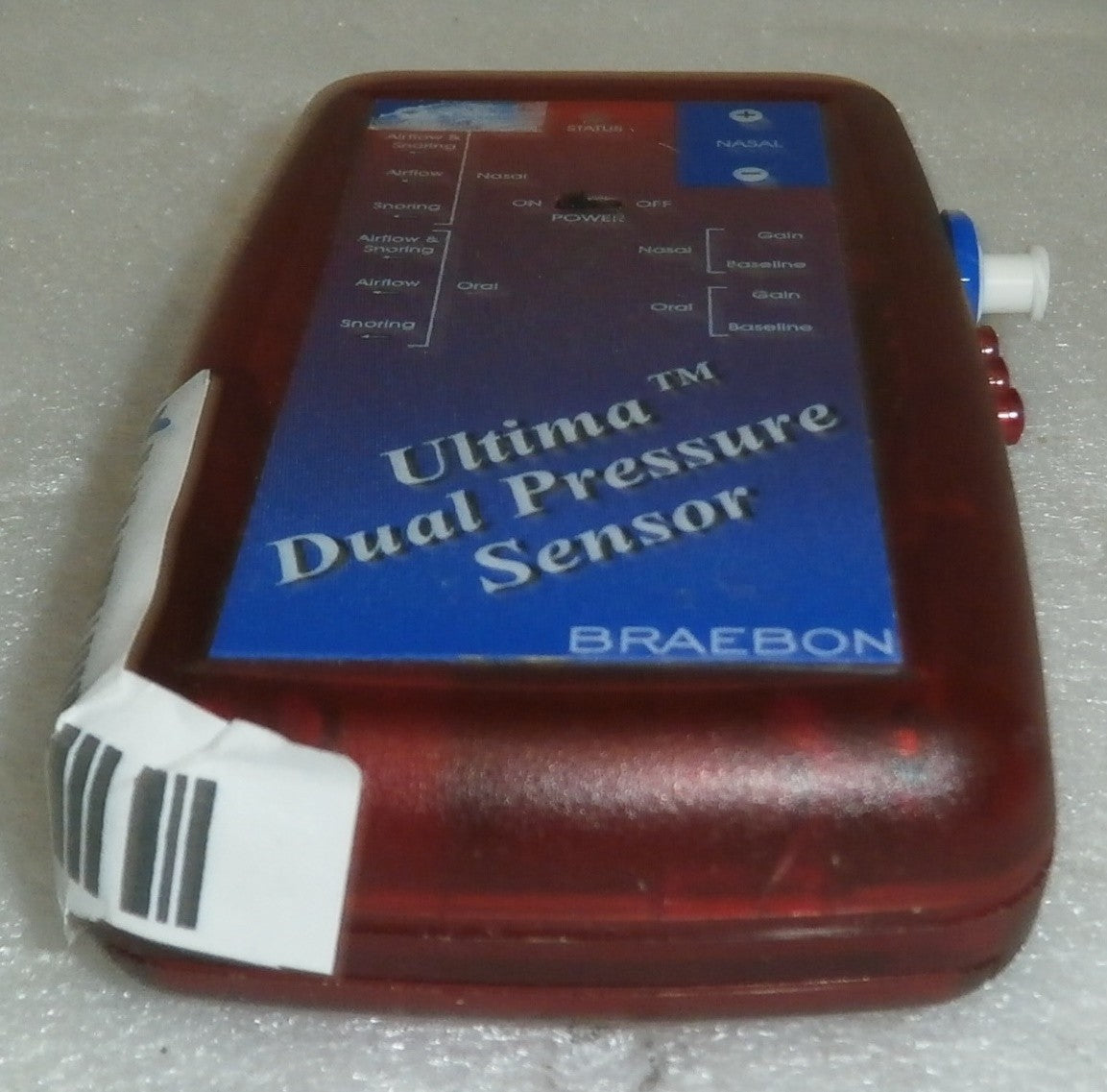 BRAEBON ULTIMA DUAL PRESSURE SENSOR MODEL 0585 (No Probes, or cables)