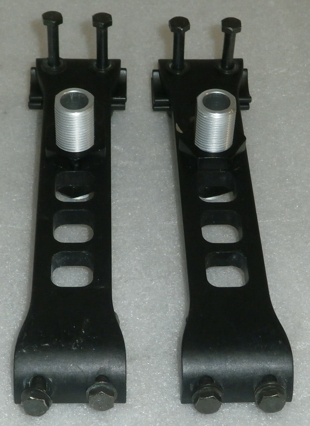 Lot of 2 Quickie QX Wheelchair Rear Wheel ADJ UST H. Plates w/ Bolts Very Good