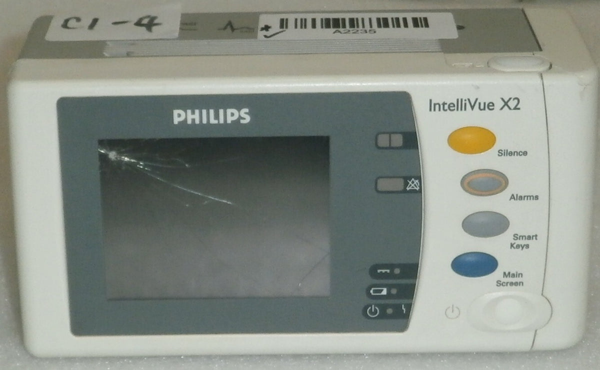 Philips IntelliVue Intelli Vue X2 Vital Sign Patient Monitor M3002A Rev K