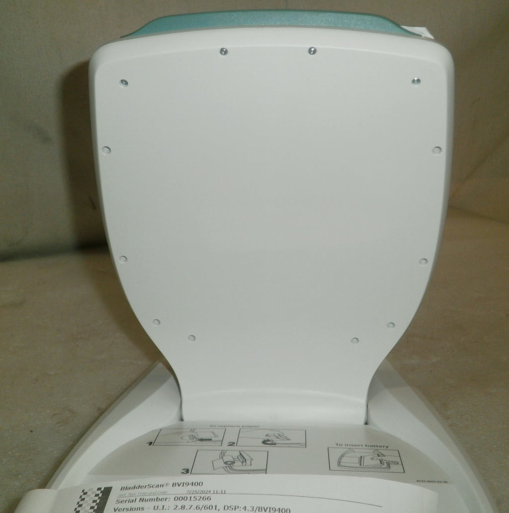 Verathon BVI 9400 Bladder Scan w/ Probe, Battery