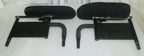 PAIR OF WHEELCHAIR ARM REST LEFT AND RIGHT WITH MOUNTS FOR QUICKIE QM-710