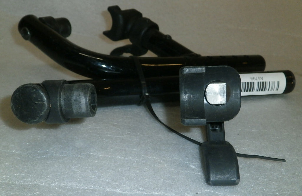 SET OF 2 WHEELCHAIR FOOT REST FRAMES DIMENSION AS PHOTO