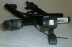 SET OF 2 WHEELCHAIR FOOT REST FRAMES DIMENSION AS PHOTO