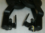 Lot of 2 Quickie QX Wheelchair Casters Size 5.5" w/ Forks Bolts Good Condition