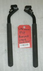 PAIR OF WHEELCHAIR FLIP ARM REST MOUNTS FOR LITTLE WAVE
