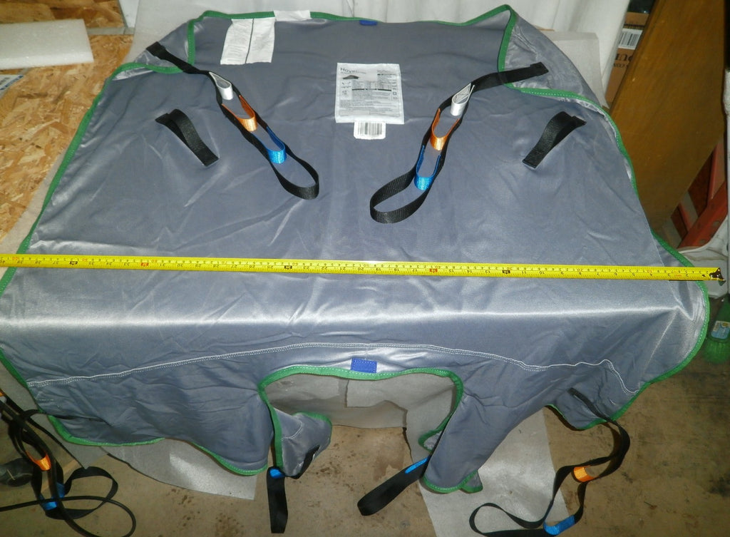 HOYER NA1056 LARGE GREEN SLING IN GOOD CONDITION, DIMENSION AS PHOTO