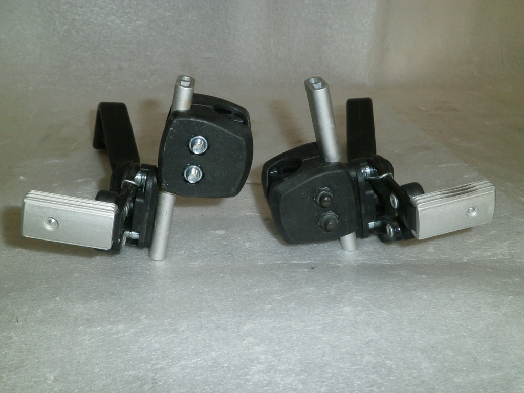 Wheel Locks Wheelchair Long Hand Brake Pull Push Assembly Pair Left Right