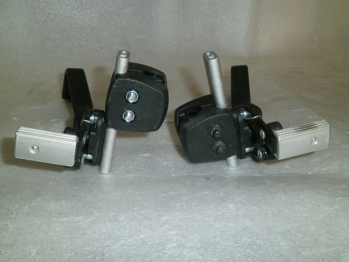 Wheel Locks Wheelchair Long Hand Brake Pull Push Assembly Pair Left Right