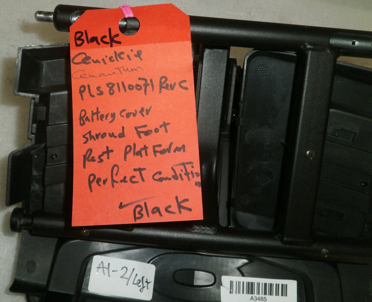 QUICKIE PLS8110071 REV C BATTERY COVER Shroud & FOOT REST