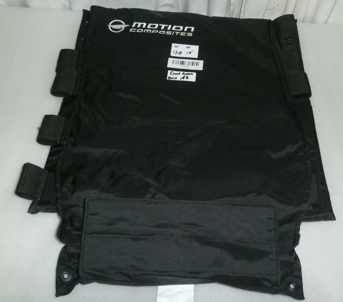 Motion Wheelchair Fabric Adjust Back cover Upholstery Size 17-18" Height 19"