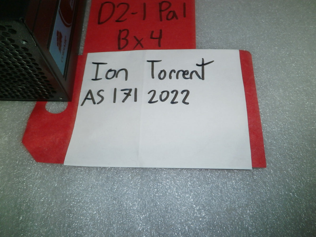 ION TORRENT AS1712022 CORSAIR POWER SUPPLY MODEL CMPSU-650HX VERY GOOD CONDITION