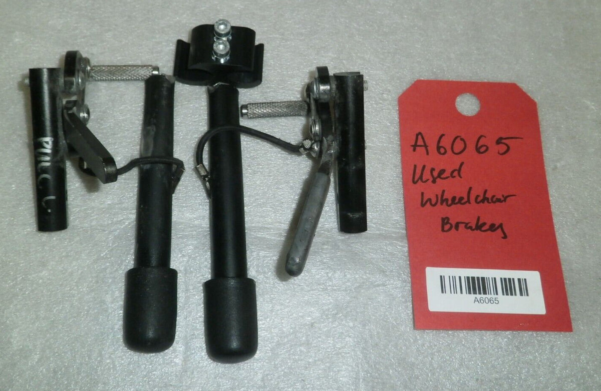 Wheel Locks Wheelchair Hand Brake Pull Push Assembly Pair Left Right
