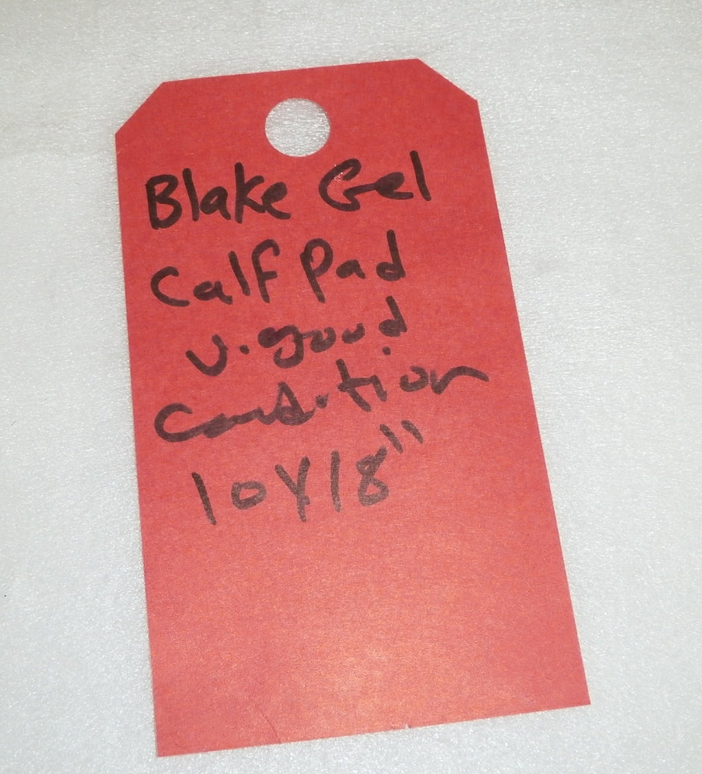 BLAKE GEL CALF PAD 10X18 INCH GOOD CONDITION