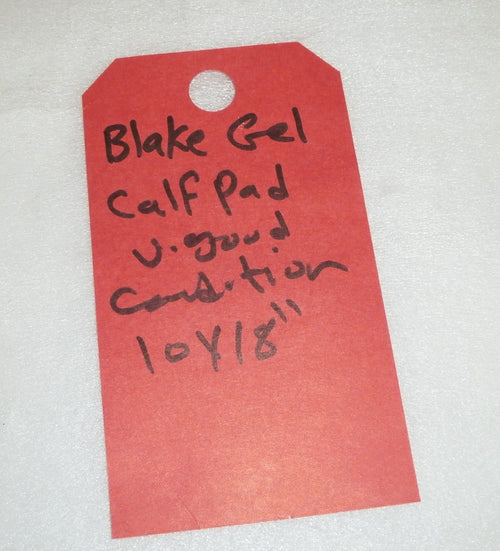 BLAKE GEL CALF PAD 10X18 INCH GOOD CONDITION