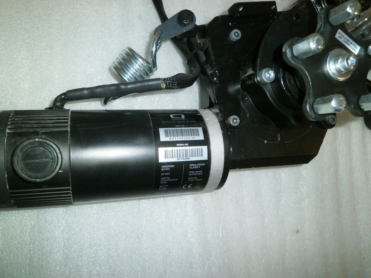SET of Left-Right Motors Quantum Q6 Edge 2.0 MOT154323-01 & MOT154324-01+ Caster