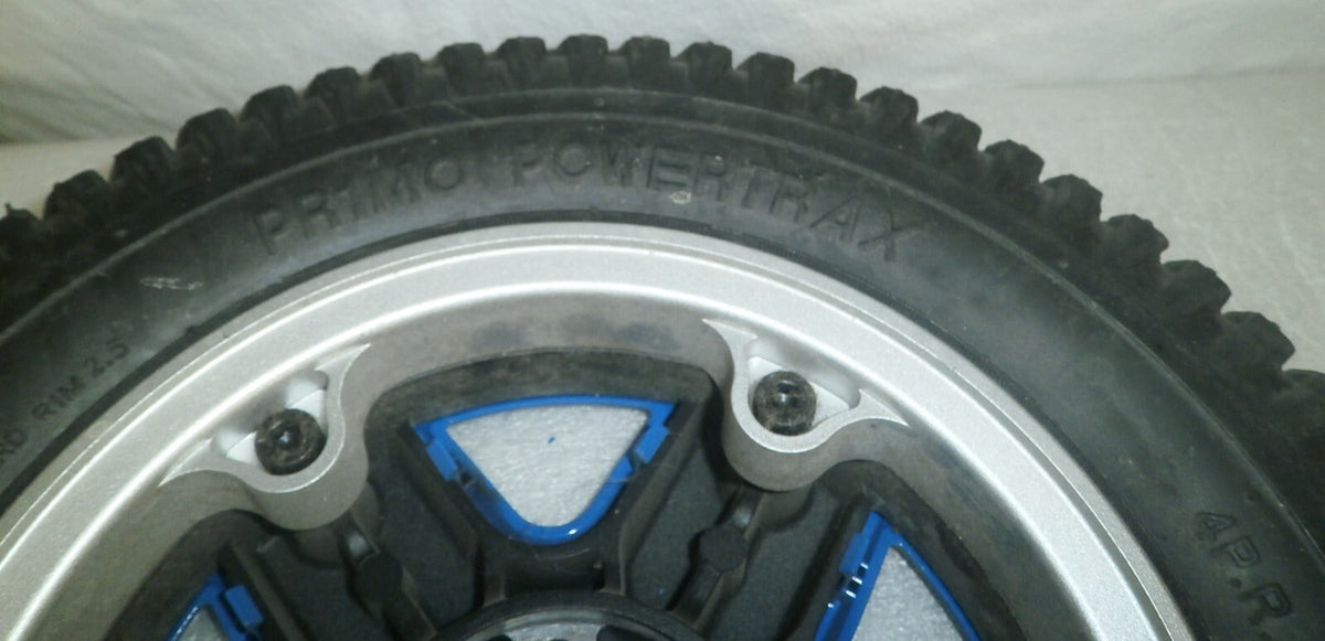 LOT OF 2 TDX-SP2 PRIMO POWERTRAX WHEELS 3.00-8 SOLID GOOD CONDITION