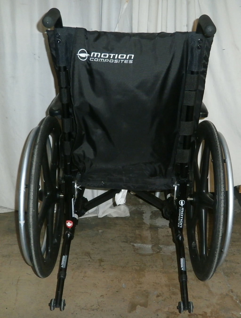 2022 16" SEAT WIDTH MOTION COMPOSITES MOVE WHEELCHAIR (no footrests)