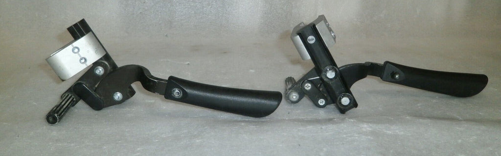 Wheel Locks Wheelchair Long Hand Brake Pull Push Assembly Pair Left Right