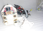 2023 BRUNO STRAIGHT CRE-2110 STAIR LIFT BOARD AND ROLLERS WITH PARTS AND CABLES