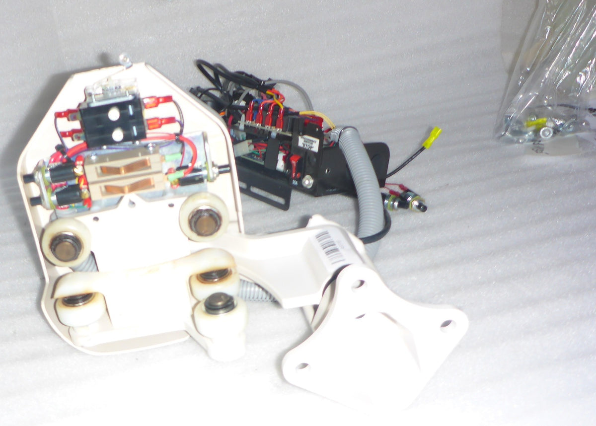 2023 BRUNO STRAIGHT CRE-2110 STAIR LIFT BOARD AND ROLLERS WITH PARTS AND CABLES