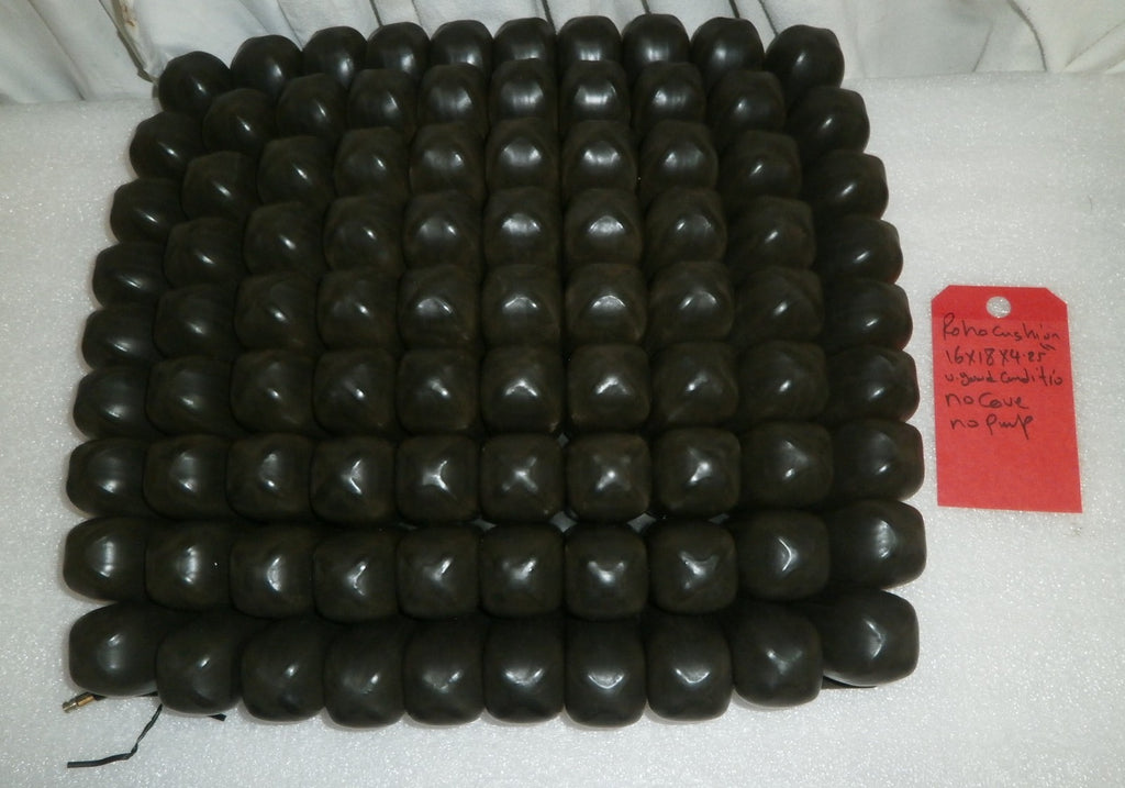 ROHO WHEELCHAIR CUSHION 16 X 18 X 4.25 INCH WITH NO COVER NO PUMP