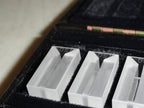 Lot of 4 HELLMA Cuvettes - 105-OS 10 mm K 181 - OS 181