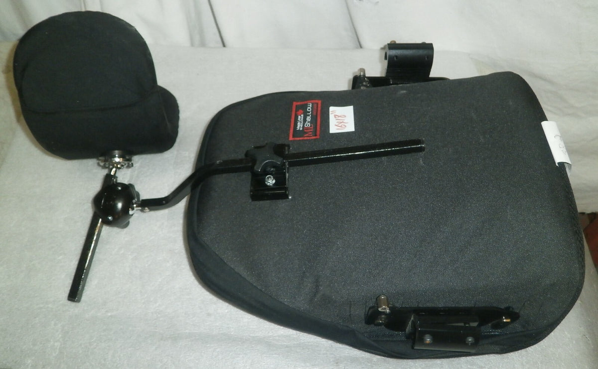MAPLE LEAF ML SHALLOW BACK CUSHION 24F5555 SIZE 16x18" W/ HEADREST & ACCESSORIES