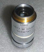 Leitz Wetzlar Germany 519847 *160/0.17 PL Fluotar 100/1.32 Oil Microscope