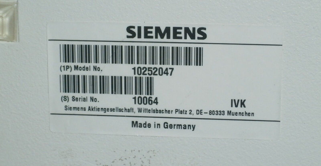 Siemens 10252047 WITH CABLES MADE IN GERMANY