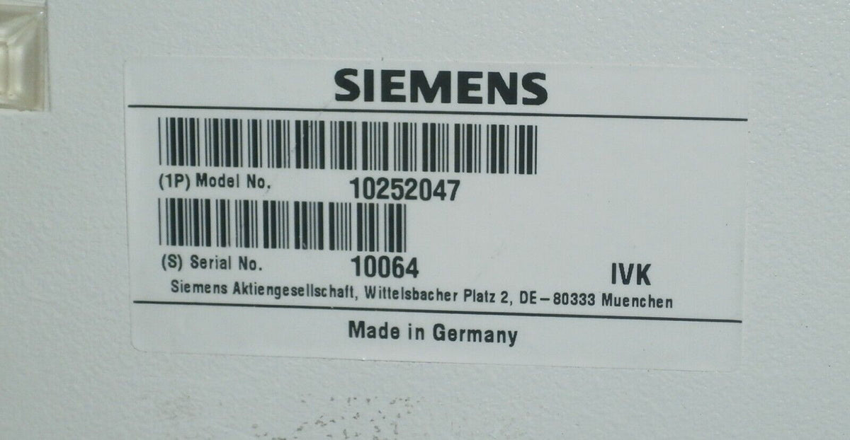Siemens 10252047 WITH CABLES MADE IN GERMANY