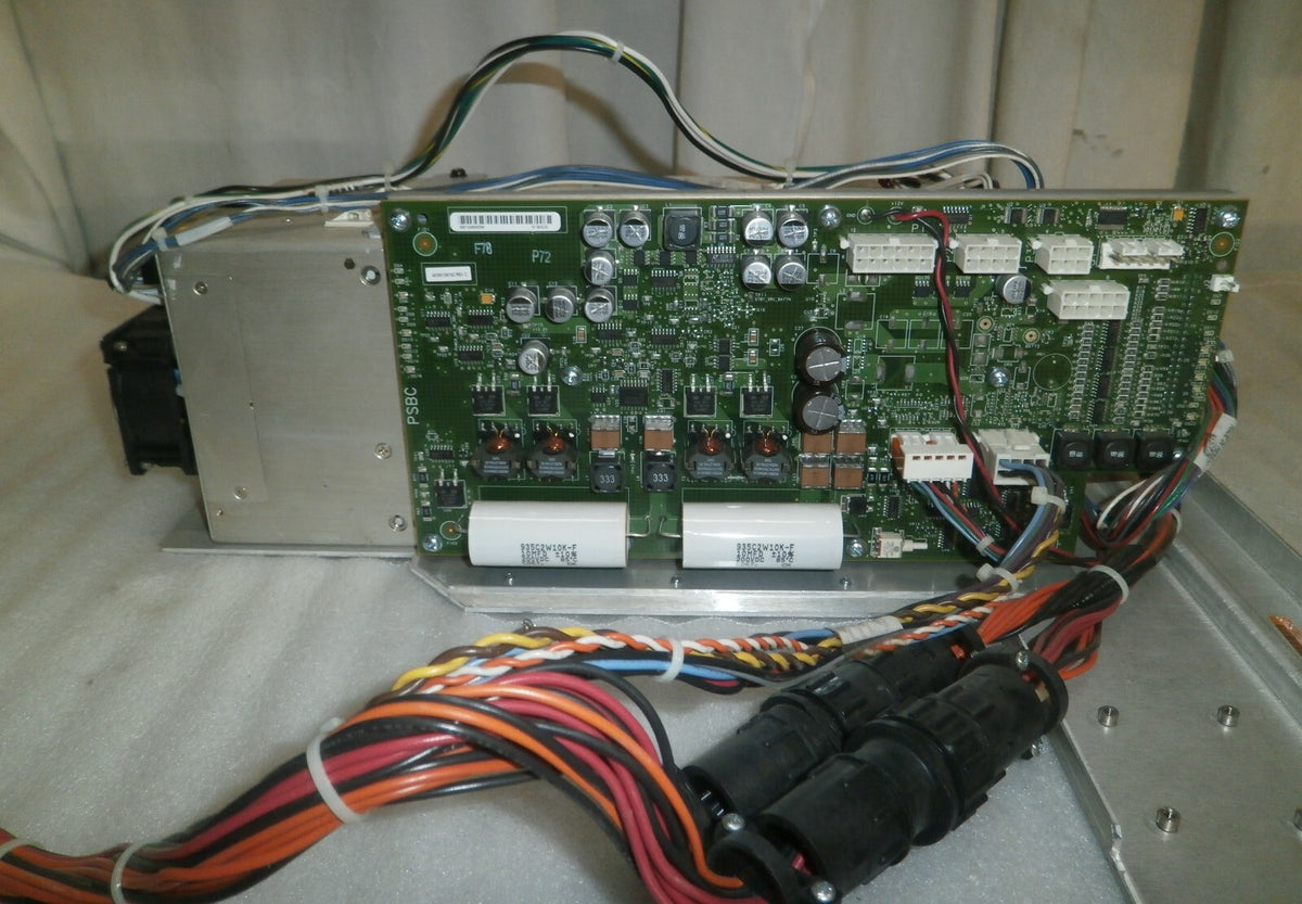 Set of 2 Emerson MP6-3L-4NN-0M Power Supply Unit and 1 Board 453561290183 REV C