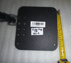 SET OF WHEELCHAIR FOOT REST GOOD CONDITION WITH MOUNT PLATES DIMENSION AS PHOTO